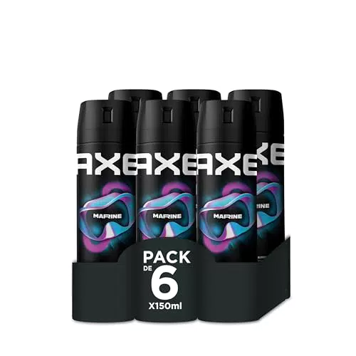 Axe Desodorante Dark Temptation 150 ml - Pack de 6 unidades