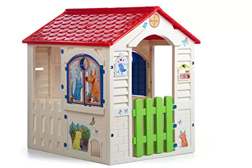 Chicos Country Cottage Casita Infantil Exterior e Interior Plástico Resistente