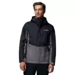 Columbia Chaqueta impermeable Pouring Adventure 3 para hombre