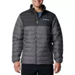 Columbia Powder Lite II Chaqueta Hombre Con Omni-Heat Reflectante Y Capucha