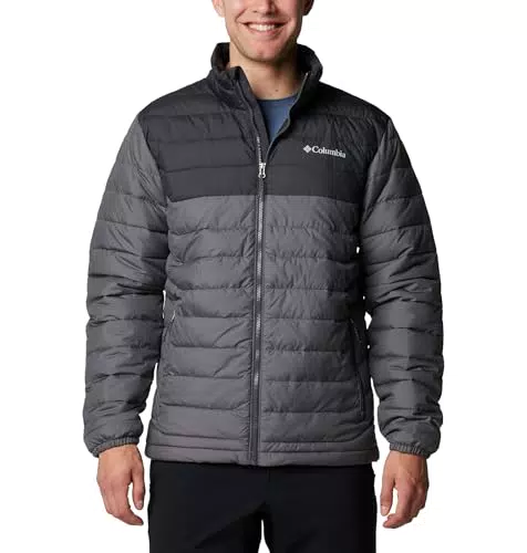 Columbia Powder Lite II Chaqueta Hombre Con Omni-Heat Reflectante Y Capucha