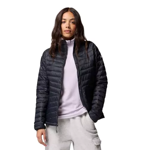 Columbia Powder Pass Chaqueta Mujer Resistente al Agua con Aislamiento Ecológico