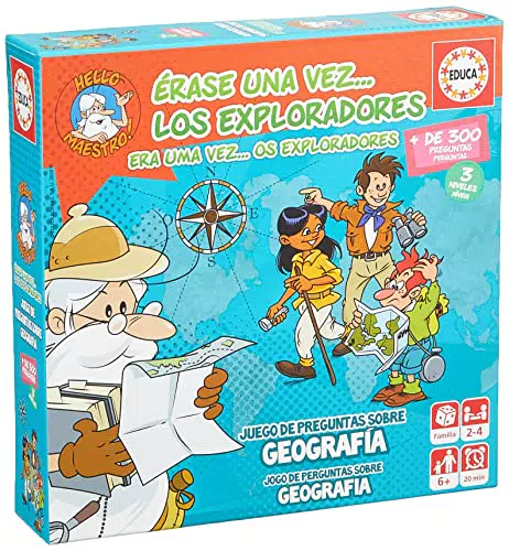 Educa - Érase una Vez Nuestra Tierra, Juego de Mesa Educativo Familiar