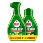 Fairy Pack Poder Sin Remojo Spray Antigrasa para Vajilla y Cocina Recambio