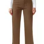 Friptspyg Pantalones Mujer Cintura Alta Pierna Recta Anchos Casuales Trabajo Yoga