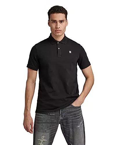 G-STAR RAW Dunda Slim Polo, Polos para Hombre, Azul
