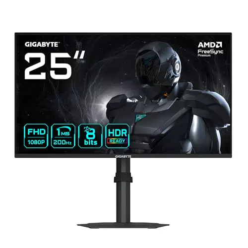 Gigabyte G25F2 Monitor Gaming FHD 200Hz 1ms DisplayHDR HDMI DisplayPort