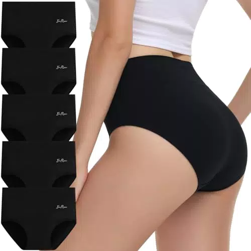 IceReco Bragas de Algodón Talle Alto para Mujer, Braguitas Postparto Cómodas