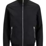 JACK & JONES JJERUSH Harrington Bomber Chaqueta, Azul Marino