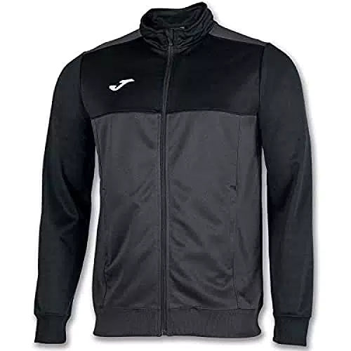 Joma Winner Sudadera, Hombre, Antracita-Negro