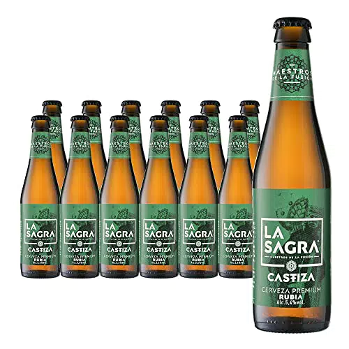 La Sagra Castiza Cerveza Blonde Ale 5,4% Vol Pack Botellas 330 ml