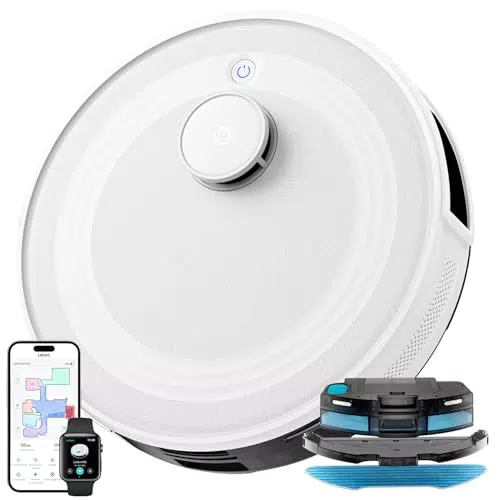 Lefant M2 Robot Aspirador y Fregasuelos con Mapeo Inteligente y WiFi