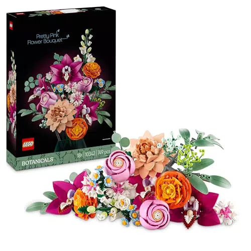 Lego Botanicals Maqueta Ramo de Flores para Adultos Decoración Hogar 10342