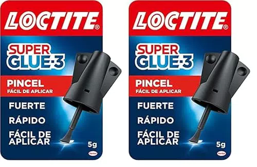 Loctite 2784726 Super Glue, Pack De 3, Transparente