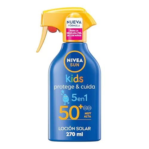 NIVEA SUN Protector Solar Infantil Roll-On FP50+ Resistente al Agua