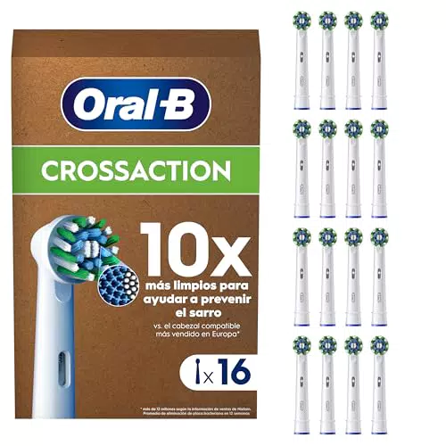 Oral-B Pro CrossAction Recambios Originales para Cepillo de Dientes Eléctrico