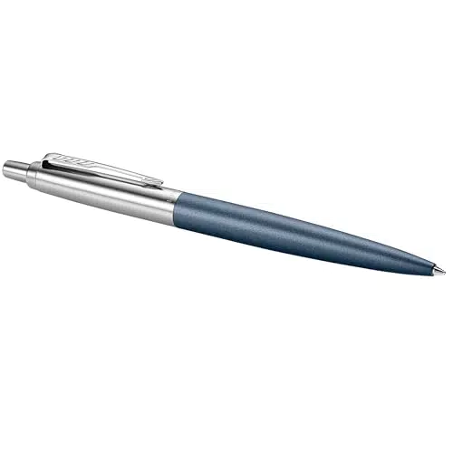 Parker Bolígrafo Jotter XL Adorno Cromado Punta Mediana Tinta Azul Estuche Regalo