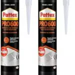 Pattex PL600 Adhesivo Extrafuerte Resistente Agua y Temperaturas Extremas Interior Exterior