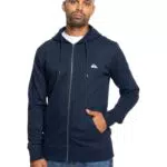 Quiksilver Basicong Sudadera Con Capucha Manga Larga Para Niños