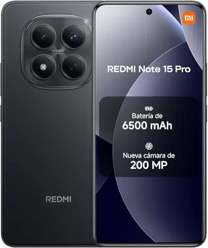 Redmi Note 15 Pro 8GB RAM 256GB Smartphone Sin Cargador