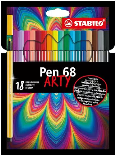Rotulador stabilo boss fluorescente 70 arty line colores frios estuche carton de 10 unidades colores