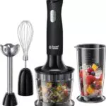 Russell Hobbs 24702-56 Batidora de Mano 3 en 1 con Accesorios Multipropósito