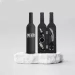 Estuche Para Vino Con Sacacorchos, Accesorios, Kit Regalo Original Juegos Vino