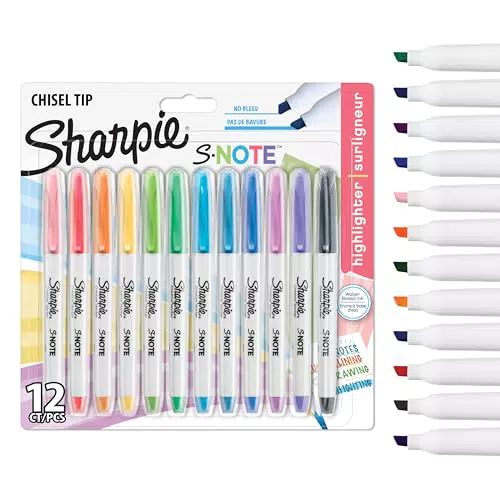SHARPIE S-Note rotuladores creativos de colores, Para subrayar