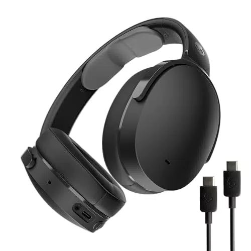 Skullcandy Hesh ANC Cascos Over-Ear Inalámbricos con Cancelación de Ruido y Micrófono