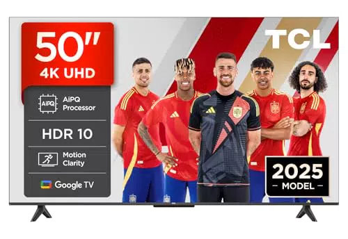TCL 50V6B Smart TV 50" 4K Ultra HD con Google TV y Dolby Audio