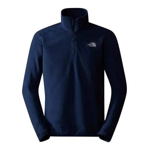 The North Face Resolve Pullover de Forro Polar Hombre con Cremallera Media Longitud