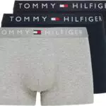 Tommy Hilfiger Hombre Pack de 3 Bóxers Trunks Ropa Interior