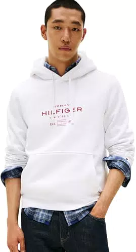 Tommy Hilfiger Sudadera Hombre Oval Graphic con Logotipo
