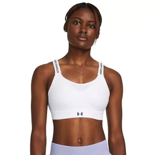 Under Armour Infinity High Bra Sujetador Deportivo Mujer con Espalda Cruzada para Correr
