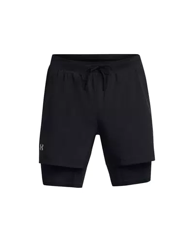 Under Armour UA Launch 5 2-in-1 Short Pantalones Cortos Deportivos Hombre