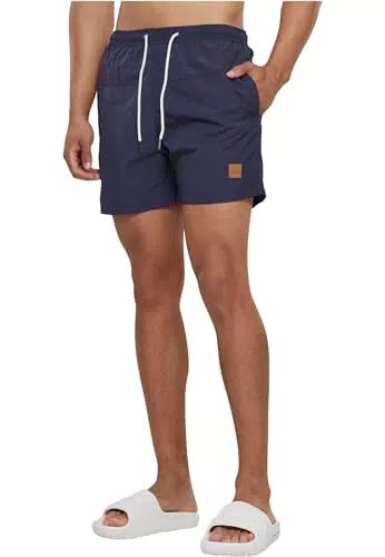URBAN CLASSICS Bañador para Hombre Estilo Moderno, Bermudas Cortos