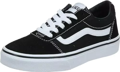 Vans Ward, Zapatillas Unisex niños, Checkered Black True White