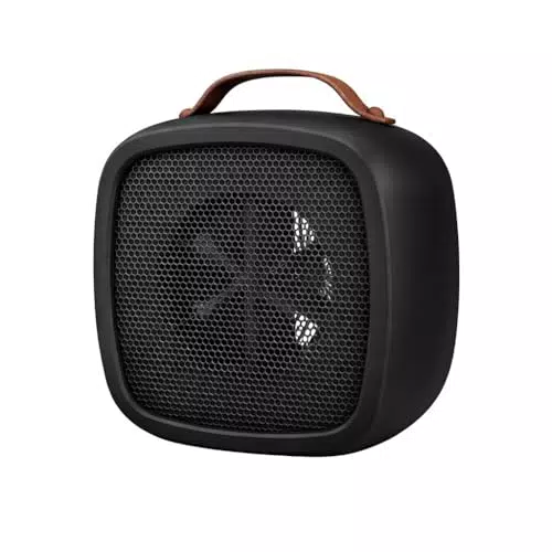 Wonderlamp Calefactor Portátil Tropico 500W con Asa, Calentamiento Rápido y Apagado Automático