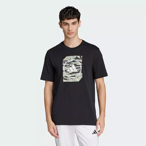 Adidas Camiseta Hombre Camo Shape Graphic