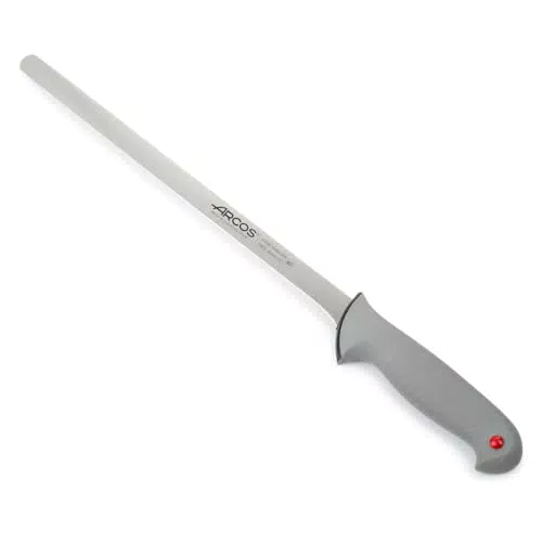 Arcos Cuchillo Jamonero Serie Colour Prof Hoja Acero Inoxidable Ergonomico