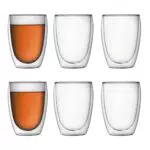 Bodum Pavina Vasos Térmicos De Borosilicato Para Bebidas Calientes Y Frías