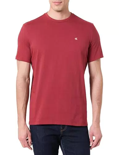 Calvin Klein Camiseta Hombre Classic Monogram Tee Manga Corta Cuello Redondo