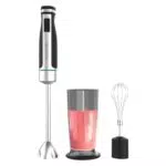 Cecotec Batidora de mano Power TitanBlack 1200 XL con cuchillas de 4 hojas