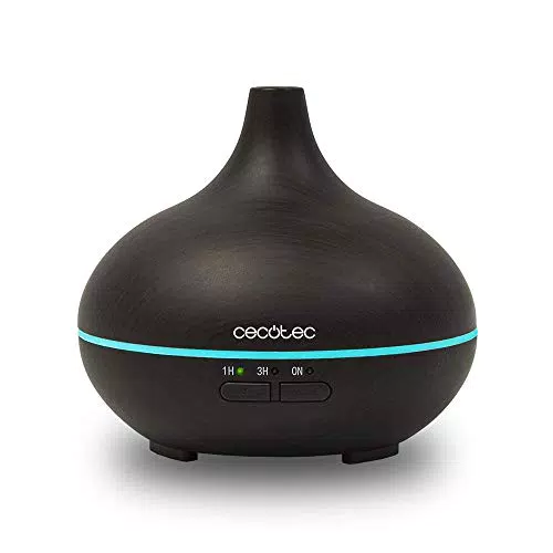 Cecotec Humidificador Ultrasónico y Difusor de Aromas con Temporizador Pure Aroma 150 Yang. Capacidad 150 ml