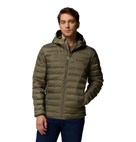 Columbia Lake 22 II Chaqueta Plumón con Capucha Resistente al Agua para Hombre
