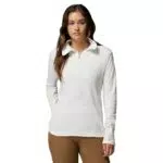 Columbia Mujer Forro polar con media cremallera, Black