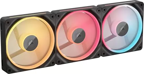 Corsair iCUE Link LX120-R Ventilador RGB 120mm PWM Bajo Ruido Magnética