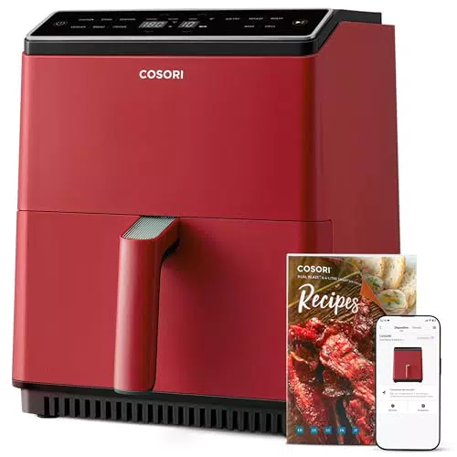 Cosori Dual Blaze Air Fryer WiFi Freidora de Aire Sin Aceite 11 en 1 con Recetas
