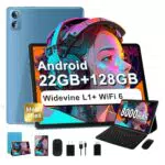 Dghrti Tablet Android 10 Pulgadas 22GB RAM 128GB ROM WiFi 5G 8000mAh Teclado