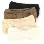 DRESHOW Diadema De Punto Caliente Para Mujer Calentador De Orejas Invierno